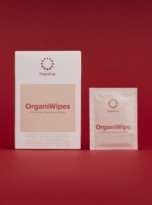OrganiCup OrganiWipes – Μαντηλάκια καθαρισμού 10τμχ