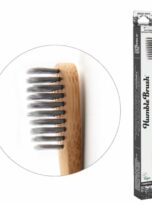 Humble Activated charcoal adult bamboo toothbrush