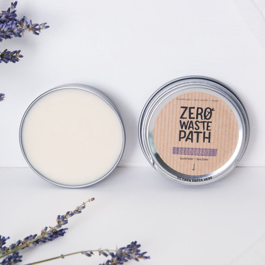 Zero Waste Path Lavender + Tea Tree Deodorant 60gr