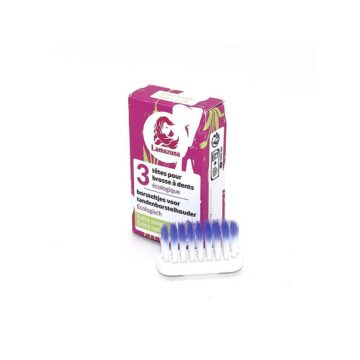 Lamazuna Σετ 3 κεφαλών οδοντόβουρτσας – Extra Soft
