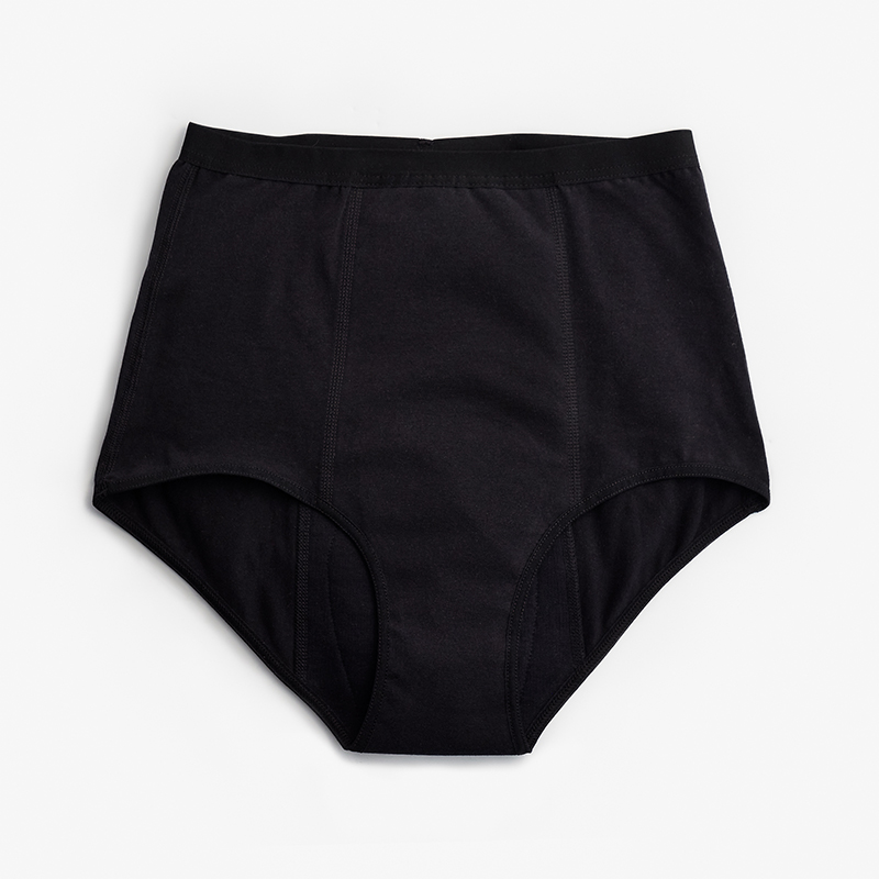 Period Underwear High waist– Heavy flow Black - Kalymnos Shop