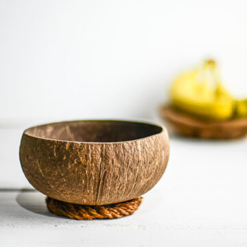MINIMAL LIST Coconut Bowl – Natural Jumbo 14-16cm