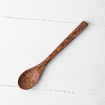 MINIMAL LIST Κουτάλι από ξύλο κοκοφοίνικα 19εκ. – 1τεμ.
