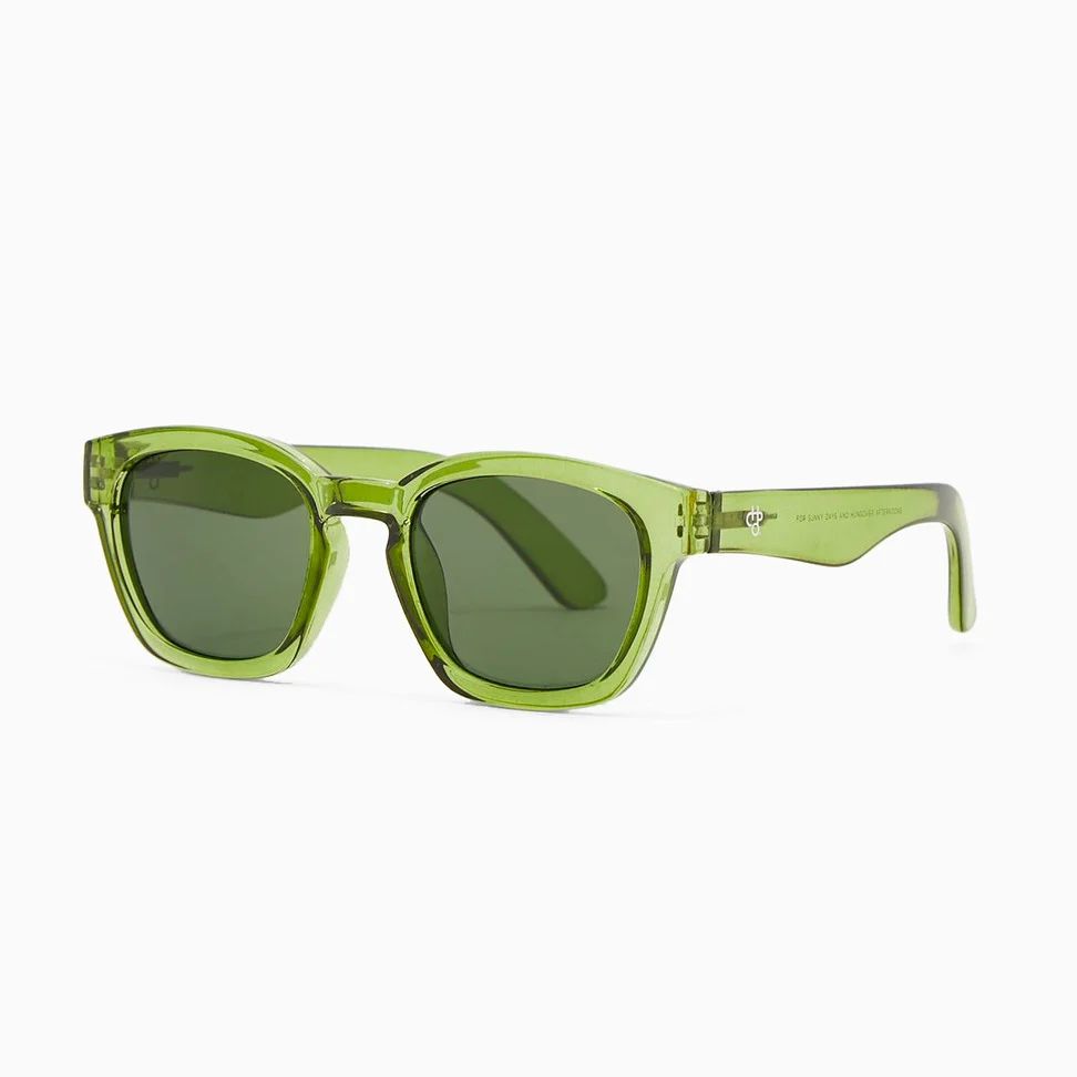 CHPO eco-friendly sunglasses VIK forest green/green