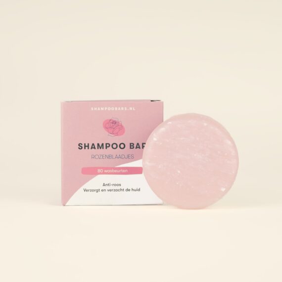 ShampooBars μπάρα σαμπουάν Ροδοπέταλα 60gr