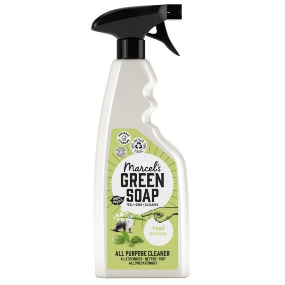 Marcel's Green Soap All-Purpose Cleaner Spray Basil & Vetiver (500ml)