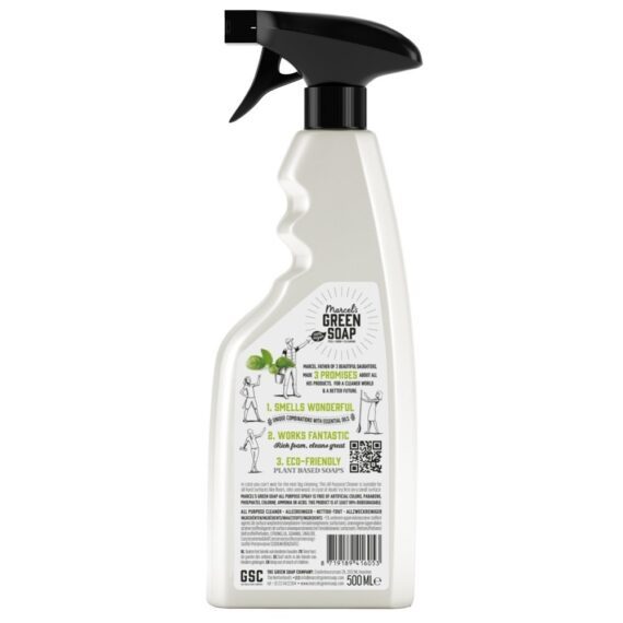 Marcel's Green Soap All-Purpose Cleaner Spray Basil & Vetiver (500ml)